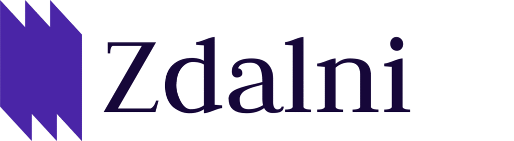 Logo "Zdalni" korepetycje online